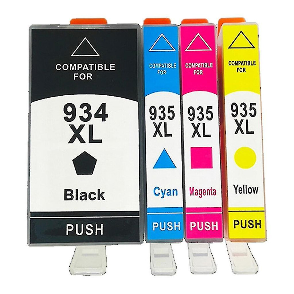934Xl 935XL High-Yield Ink Cartridge Works With For Hp Officejet Pro 6812 6830 Black