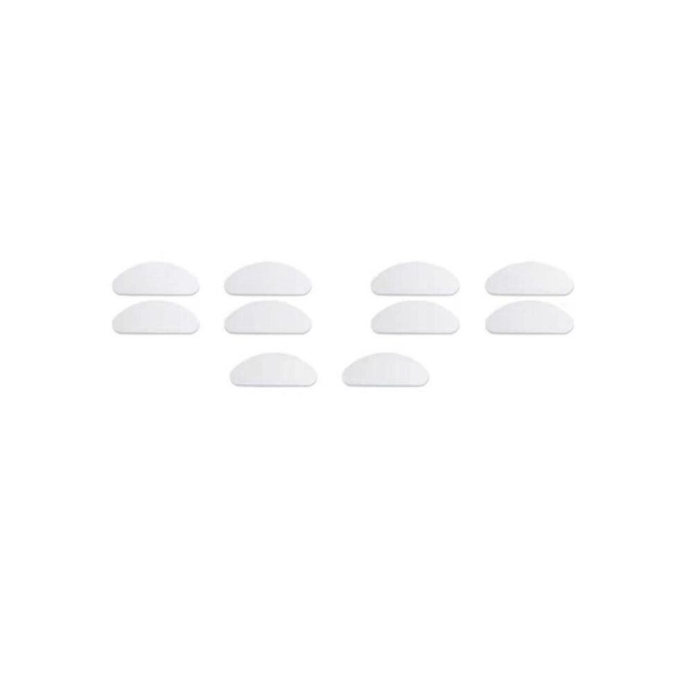 5 Pairs Transparent Silicone Nose Pads For Secure Glasses Fit