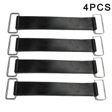 (4 Pcs) Battery Rubber Band Strap Fixed Holder Elastic Bandage Belt Stretchable For Motorcycle