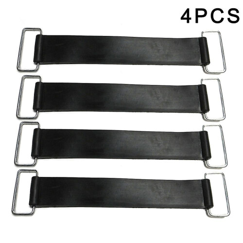 (4 Pcs) Battery Rubber Band Strap Fixed Holder Elastic Bandage Belt Stretchable For Motorcycle