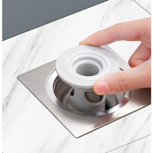 Odor Proof Floor Drain Core Sewer Seal, Short Model - Gray Small 65mm