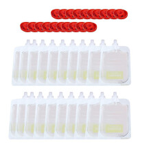 Baby Food Maker Baby Food Storage Baby Food Pouches 20pcs (baifus)