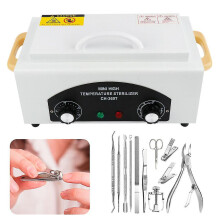 Dry Heat Sterilizer Cabinet Beauty Tattoo Disinfect Machine W/ Automatic Timer