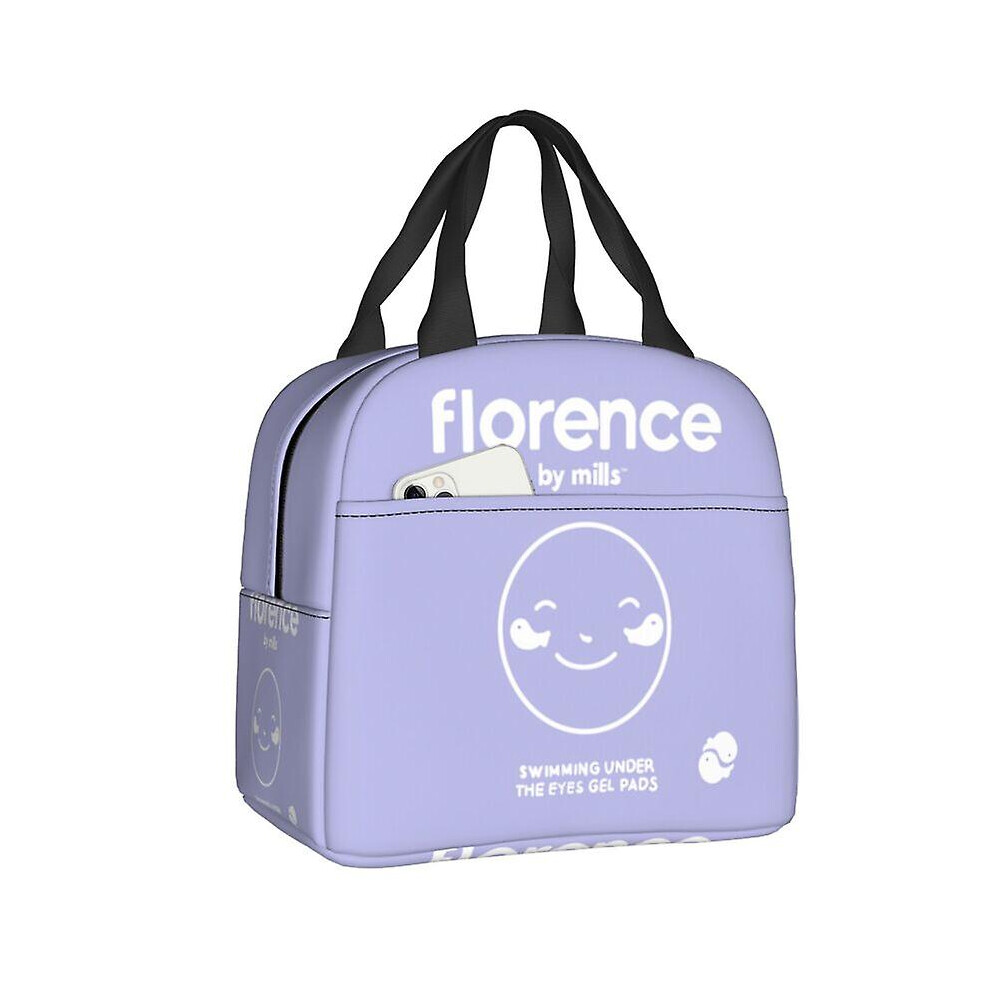 (9) Florence By Mills Lunch Box Women Waterproof Thermal Cooler Food Insulated Lunch Bag Office Work Resuable Picnic Tote Bags