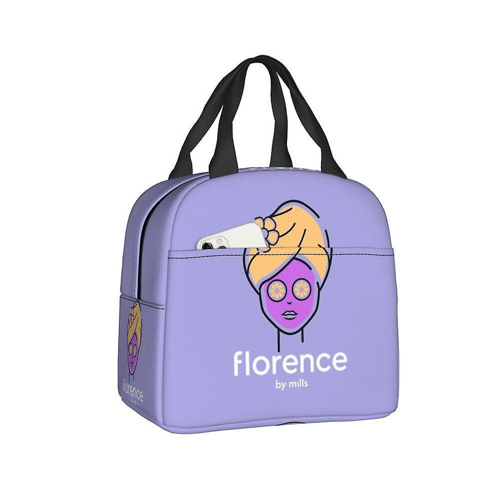 (13) Florence By Mills Lunch Box Women Waterproof Thermal Cooler Food Insulated Lunch Bag Office Work Resuable Picnic Tote Bags