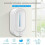 Sinknap 350ml Automatic Induction Touchless Kitchen Bathroom Wall Mount Soap Dispenser 5