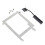 Hard Disk Drive Caddy Tray Bracket Sata Cable Connector For Dell Latitude E7440 1