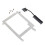 Hard Disk Drive Caddy Tray Bracket Sata Cable Connector For Dell Latitude E7440 4