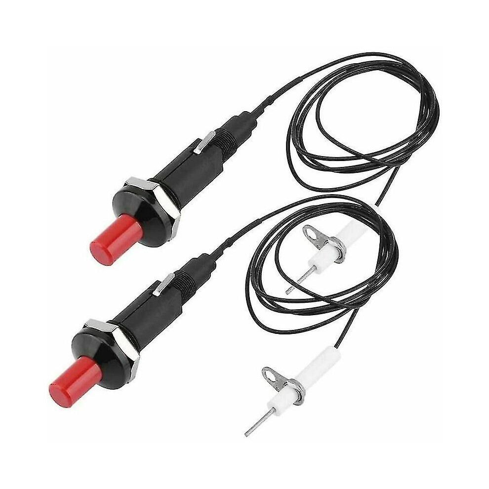 Pack Piezo Igniter Piezo Igniter Heat Resistant Gas Grill Piezo Igniter Igniter Electrode Ignition Spark With Push Button Piezo Spark Igniter