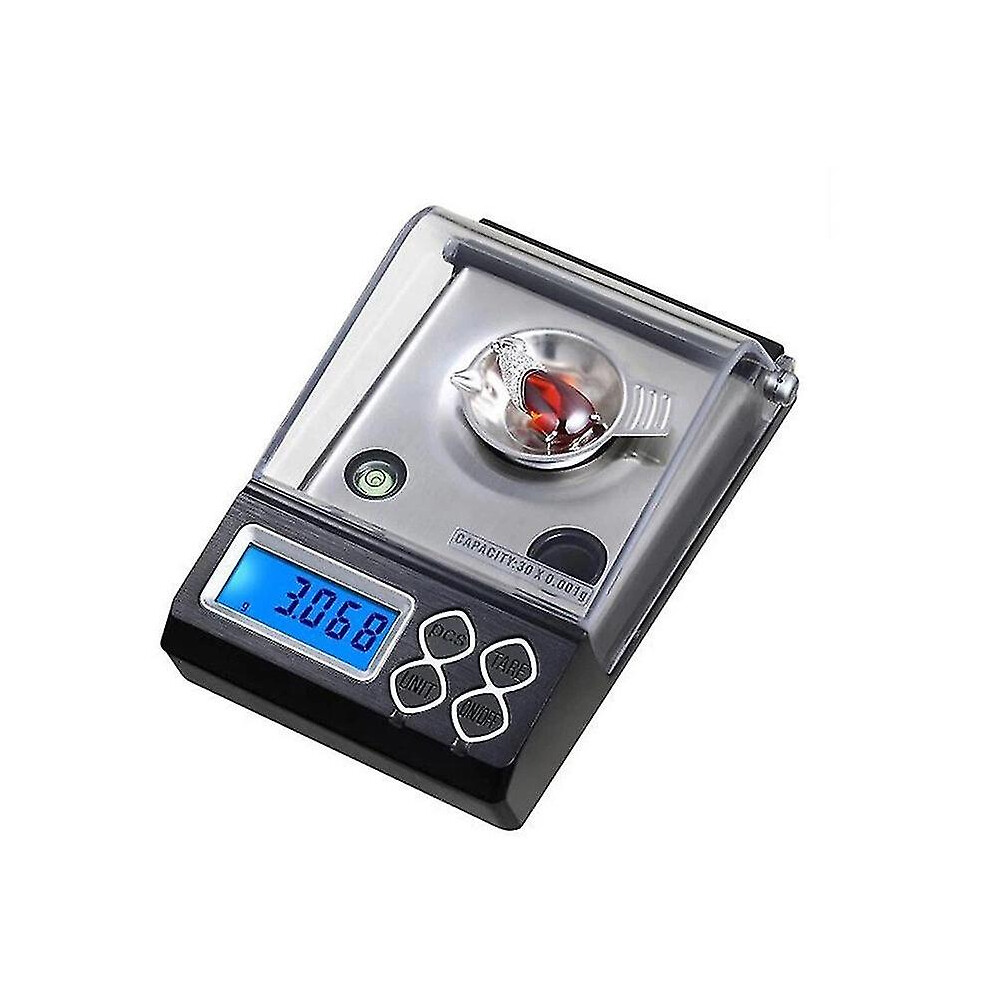 High Precision 50G/0.001G Laboratory Weight Balance Digital Milligram Gram Jewelry Diamond Scale Electronic Gold