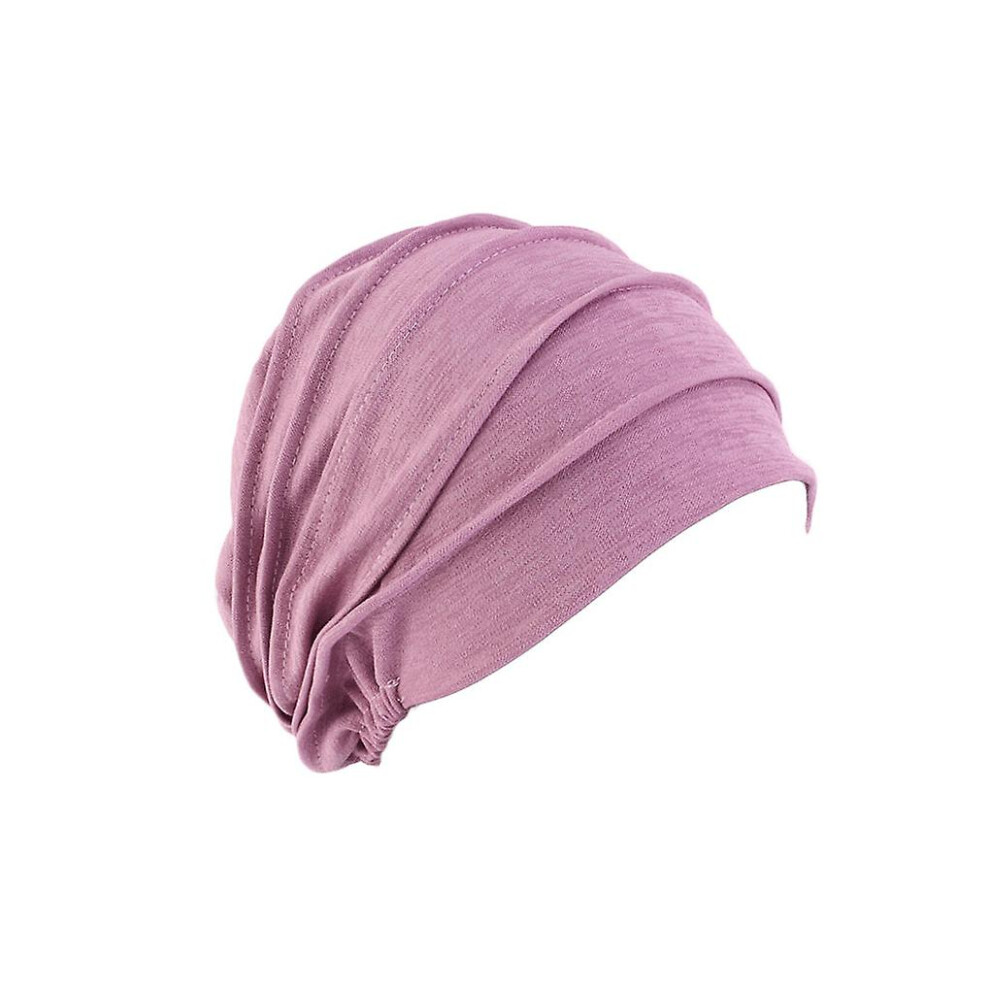 (Taro ) Cancer Headwear For Women Elasticity For One Size Fits Most Fashionable Purple