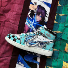 (39) Demon Slayer Kamado Tanjirou Sneakers Casual High-top Trainers Unisex Sports Shoes