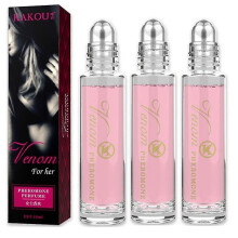 3pcs Sex Pheromone Perfume Intimate Partner Perfume Erotic Roll-on Perfume Men Women 10ml