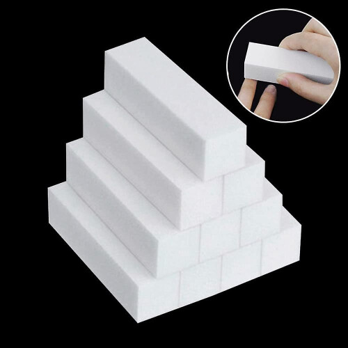 10 Blocks Nail Sanding Buffer Block Nail Art Tips Tool, Professional Buffing File For Sanding 1
