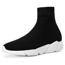 (44) High Top Sock Shoes Breathability Elastic Socks Boots Autumn Sports Shoes