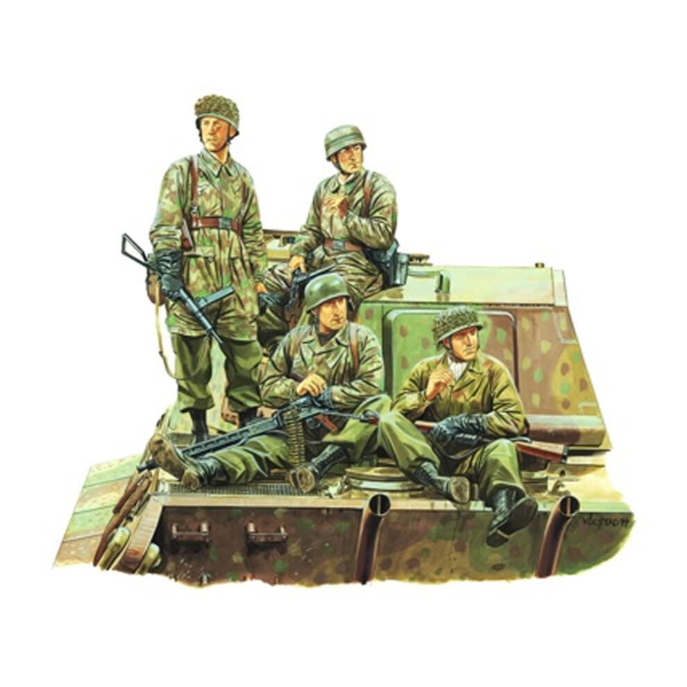 Dragon 6113 3rd Fallschirmjager Division (Ardennes 1944) 1:35 Model Kit