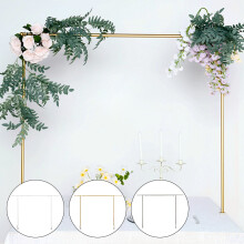 (White) Table Decorative Table Rod Home Garden Decor
