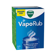 Vicks Vaporub Ointment |Fast Relief for Cough, Cold & Muscle Pain | Menthol, Eucalyptus & Camphor Formula 100g