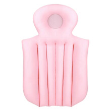 (Pink, A) Large Full Body Bath Pillow Adult Bath Cushion Spa Shower Bathtub Suction Pillow,50% Offer