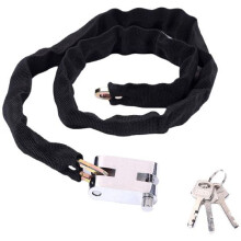 (65cm) Chain Lock Tough Scratch-resistant High Strength Security Chain Padlock for Motorbike