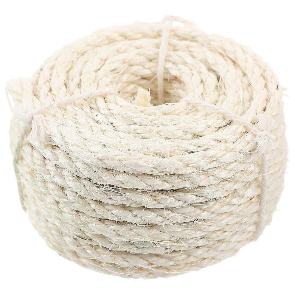 (As Shown, 1500.00X0.60x0.60cm) 1 Roll Of Cat Scratching Post Sisal Hemp Rope Cat Tree Scratching Post Replacement Rope 6931685104490