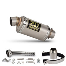 (A 300MM) Universal Motorcycle Exhaust Tail Pipe Modify Yoshimura T98 Dripping Muffler with DB Killer For 250SR 400NK VERSYS650 XSR700 NSS