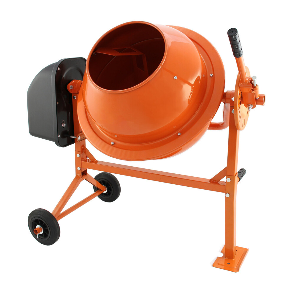 T-Mech 250W Electric Cement Mixer - 70 Litre | Concrete Mixing Machine