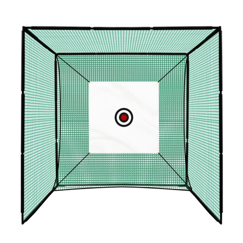 Golf Driving Practice Cage 10ft 3m High Impact Hitting Net Kunstrasenmatte