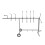 T-Mech Rotating Paint Panel Stand Large Mobile Panelstand Rack Body Shop Repair Garage 1