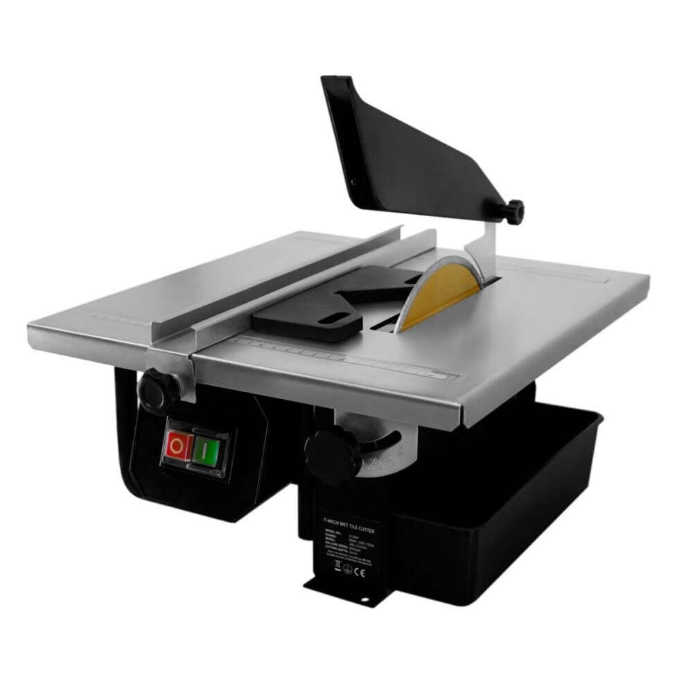 Wet Tile Cutter Table Saw Electric 600W 230V 180mm Diamond Blade Cutting Machine