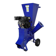 Déchiqueteuse de bois à essence 7HP Déchiqueteuse de jardin Déchiqueteuse à usage intensif Déchiquetage