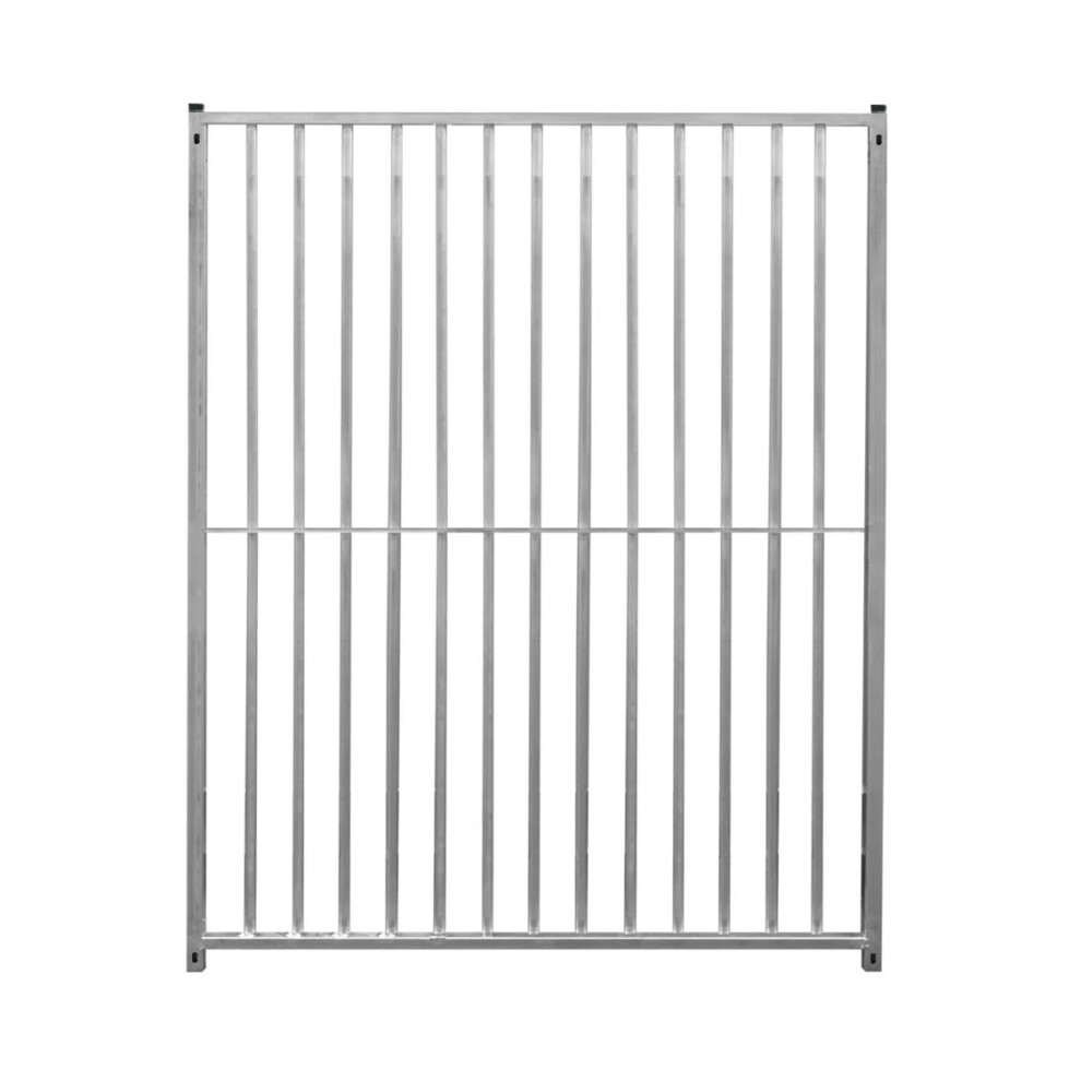 Dog Run Panels Galvanised Steel Pen 8cm Bar Spacing 1.84m x 1.5m