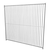 Dog Run Panels Galvanised Steel Pen Fence Outdoor 1.84m x 2m