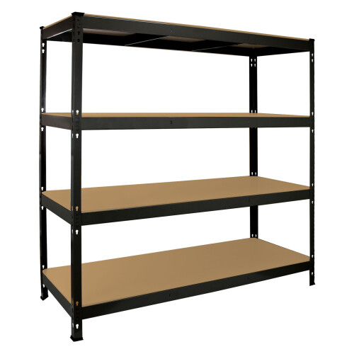 Garage Regale Heavy Duty Racking 4 Tier Unit Boltless Steel Warehouse Regale