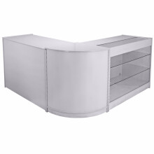 Einzelhandel Theke Shop Display Storage Cabinet Abschließbare Glas Vitrine Mars