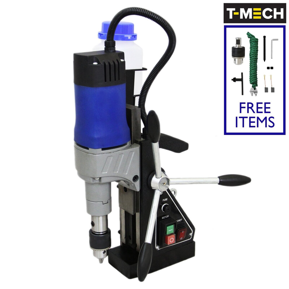 Drill Press Magnetic Industrial Drilling Machine Mag Bench Tapping 230V 1200W