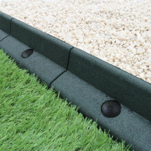 Flexible Rasenkanten Garten Borden Gras Weg Kante Wege Gummi 1.2m Länge