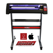 Vinyl-Schneideplotter 28 Zoll LED Licht Guide Label MAC Maschine Signcut Pro Software