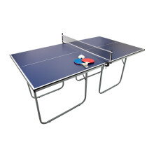 TÃnis de mesa Ping Pong Net Table DobrÃ¡vel Compacto 181cm Interior GRÃTIS Tacos e Bolas