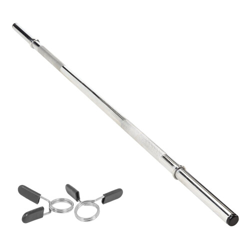 Body Revolution gerade Hantelstange 1" Standard 1.2m Spinlock Manschette
