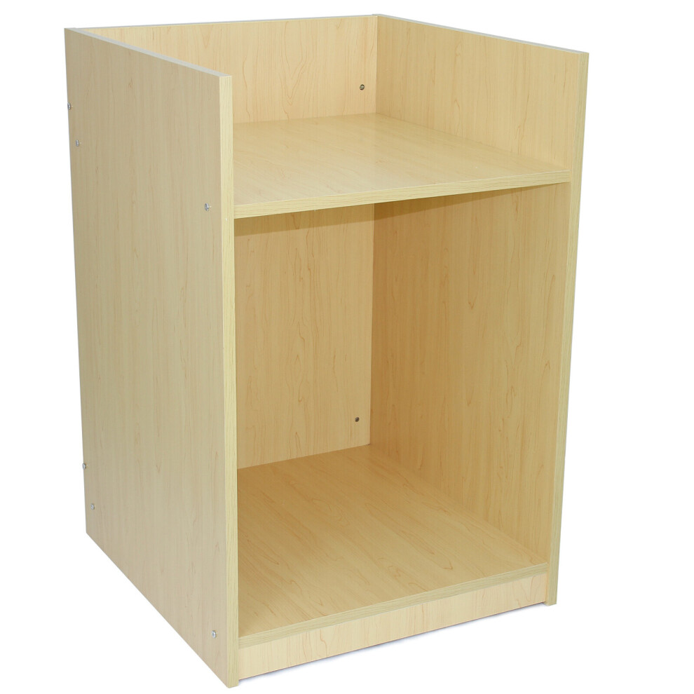 Retail Till Block Counter Maple Shop Cash Desk Storage Cabinet Service Counter