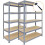 Monster Racking 3 x Graues Regal 5 Etagen Garage Lagerregal 120x50x180cm 1
