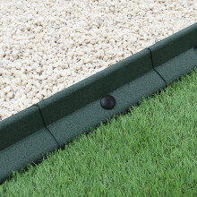 Flexible Rasenkante Garten Borden Gras Weg Kante Wege Gummi 1.2m Länge