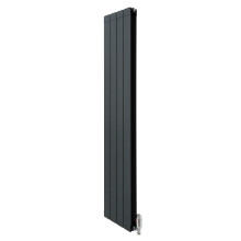 Aluminium Heizkörper & Ventile - 1800mm x 315mm - Anthrazitgrau