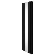 Ovális Tükrös Radiátor - 1800mm x 500mm - Fekete