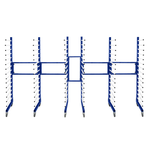 Combi Spray Drying Rack Trolley x 3 & Joining Kit Mobile Dry Storage