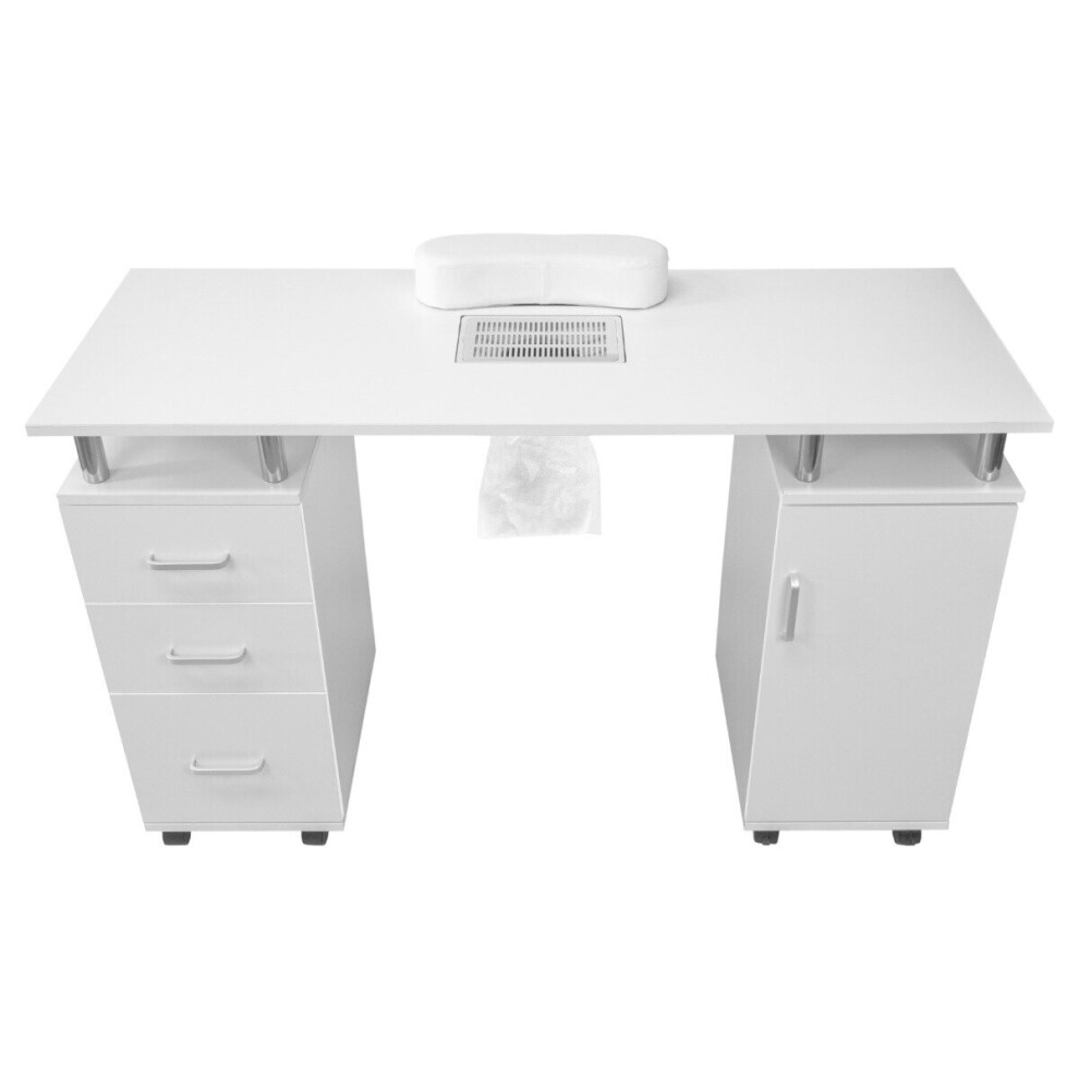 Professional Manicure Table Nail Technician Beauty Salon Station Desk