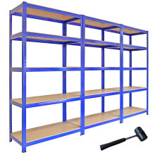 Monster rekken 3 rekken Baaien 5Tier Garage Opschortende eenheid opslag Racks heavy duty stalen planken