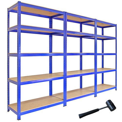 Monster Racking 3 EstanterÃas de 5 niveles para Garaje EstanterÃas de Acero Resistente
