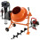 T-Mech Coclea da Terra 3HP con 3 Trapani di Diverso Diametro & Kit di Sicurezza 1